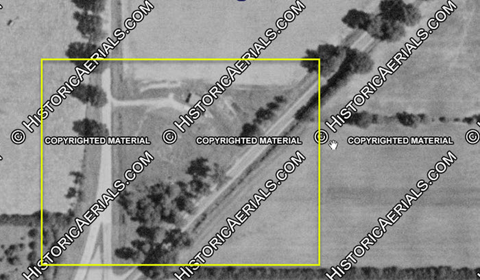 Auto Theatre - 1955 Aerial